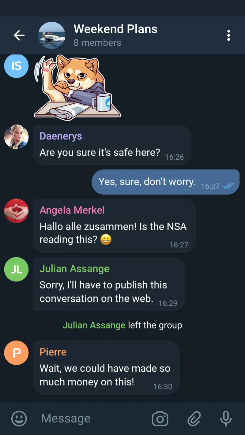 Telegram X - 3